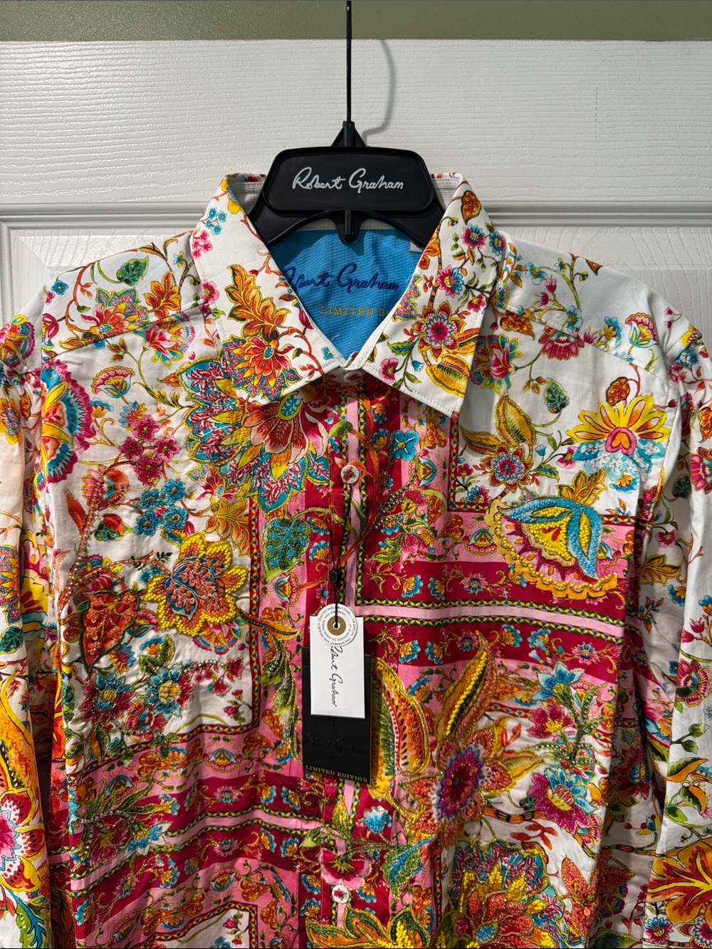 Robert Graham Limited Edition "Giverny Flowers" Shirt - Picture 6 of 14